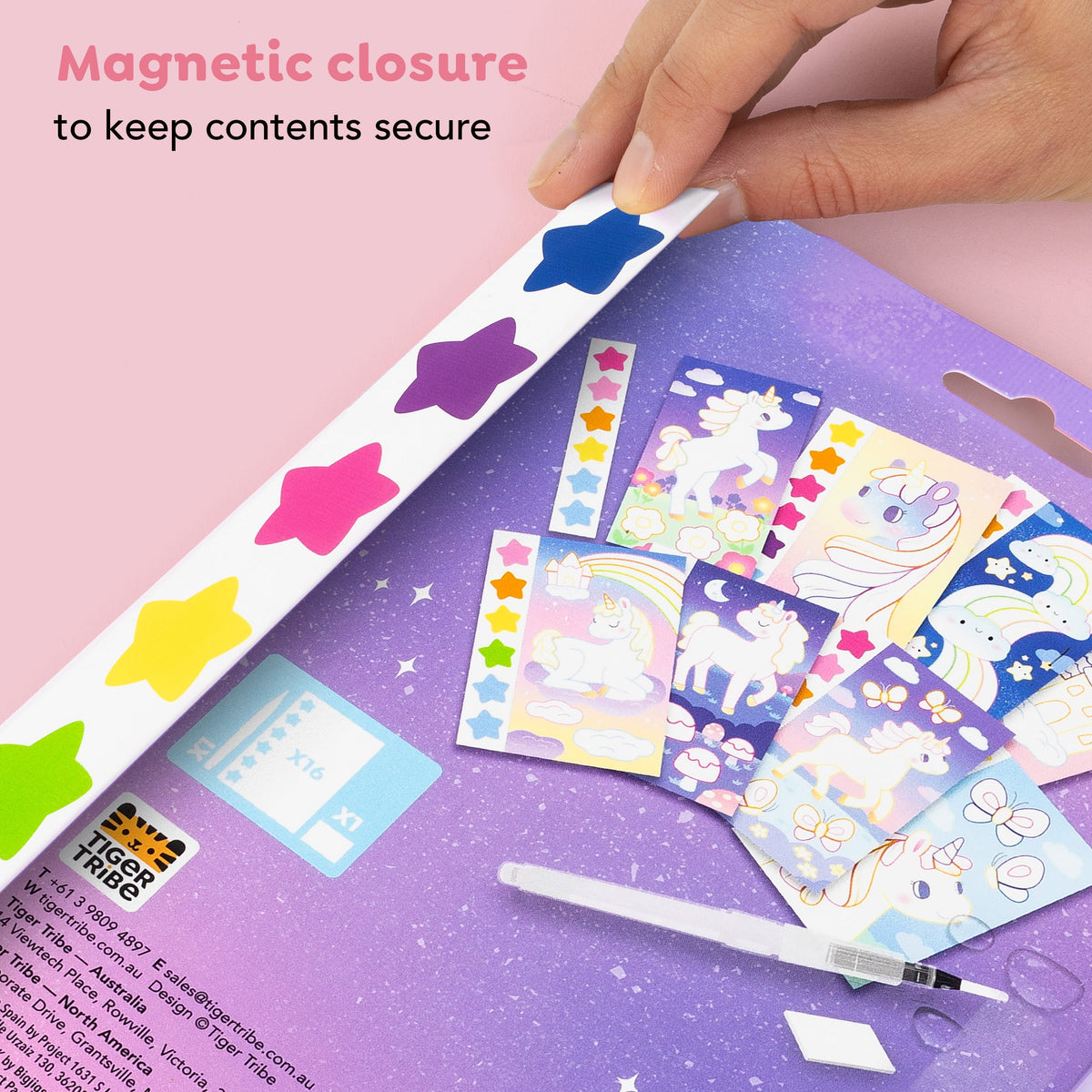 Tiger Tribe Paint a Picture Set - Unicorn Skies in Single