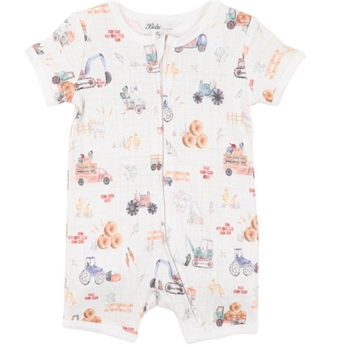 Bebe - Clayton SS Zipsuit