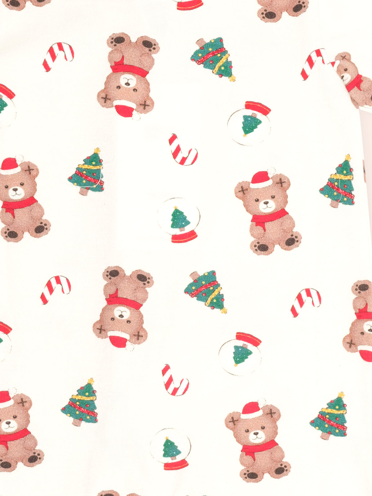 HUXBABY FESTIVE HUX PJ SET in EGGNOG
