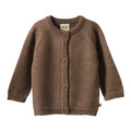 Nature Baby - Merino Knit Cardigan - Cub Marl (NBW25)