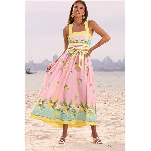 Mia Milani - LPE751 Lemoncello Sun Dress