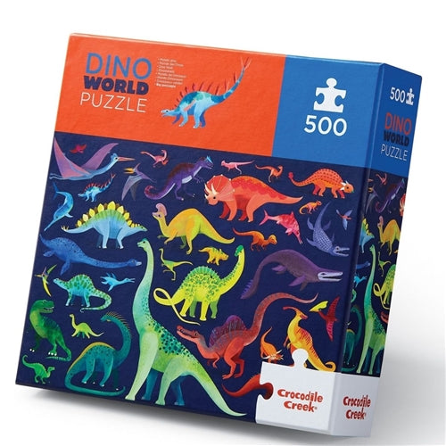 Crocodile Creek - Family Puzzle 500 piece - Dino World