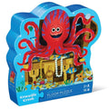 Crocodile Creek - Classic Floor Puzzle 36pc - Octopus Treasure