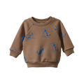 Nature Baby Emerson Sweater in Dog Walks Print