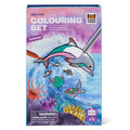 Tiger Tribe - Shimmer Colouring Set - Sea Life