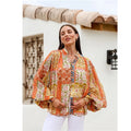 Jatea the Label - Majorca Orange Dreams Blouse