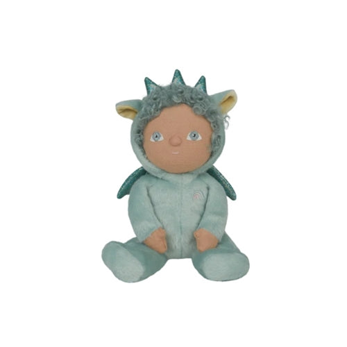 Olli Ella - Dinky Dinkum Doll - Dante Dragon - Green