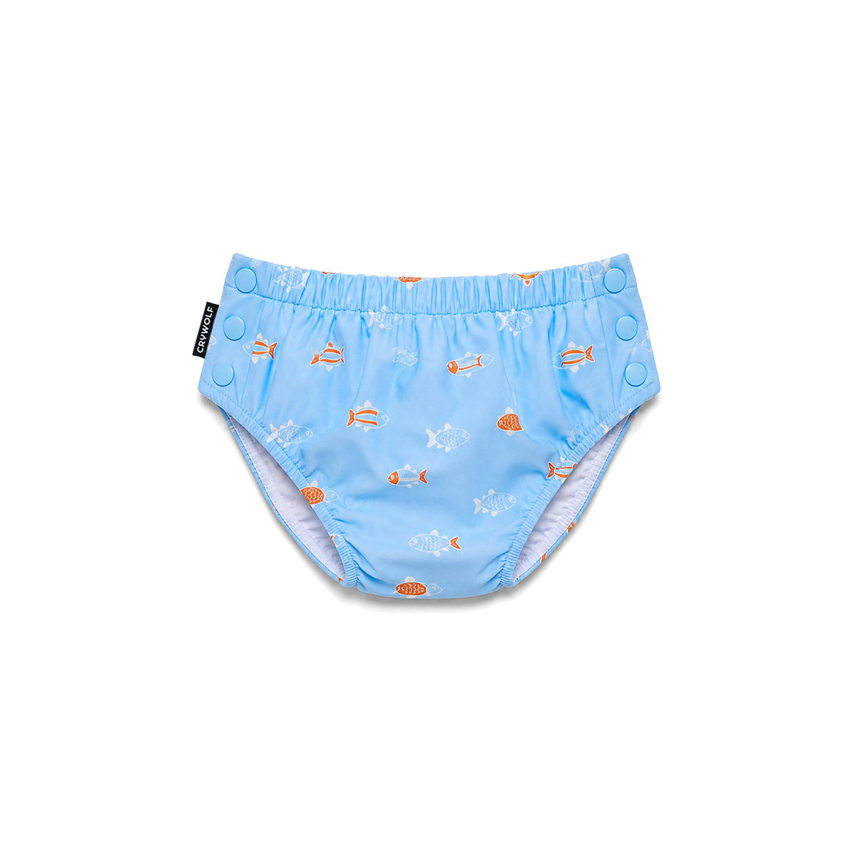 Crywolf REUSABLE SWIM NAPPY Fish School in Single