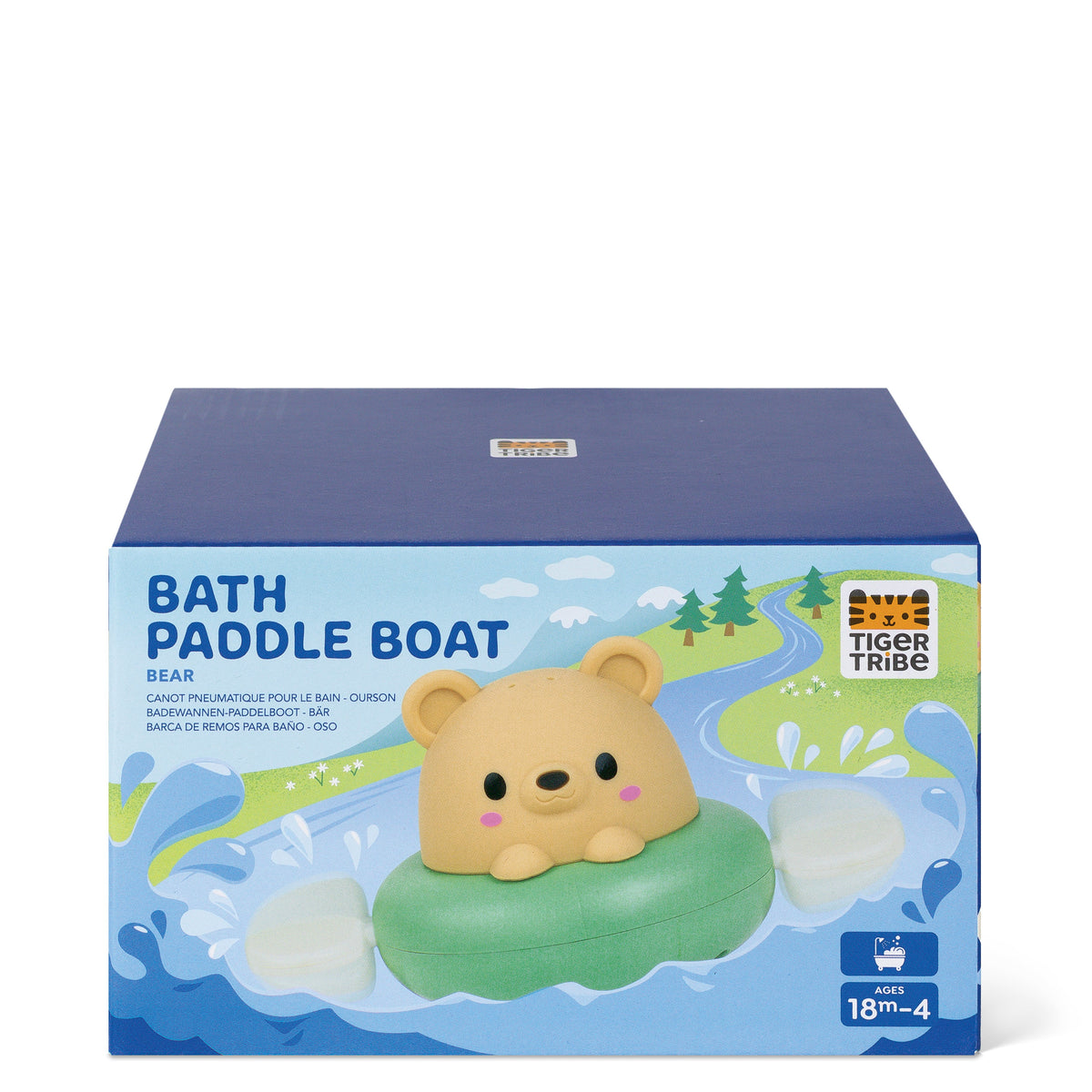 Tiger Tribe Bath Paddle Boat - Bear in Single
