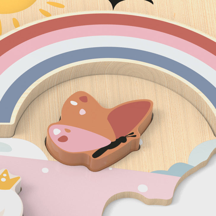Speedy Monkey Unicorn Chunky Puzzle in Single