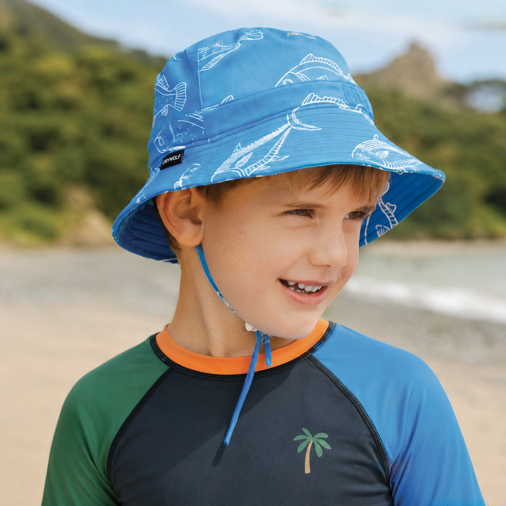 Crywolf SWIM BUCKET HAT Saltwater in Single