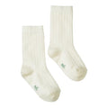 Nature Baby - Organic Wool Rib Socks - Natural