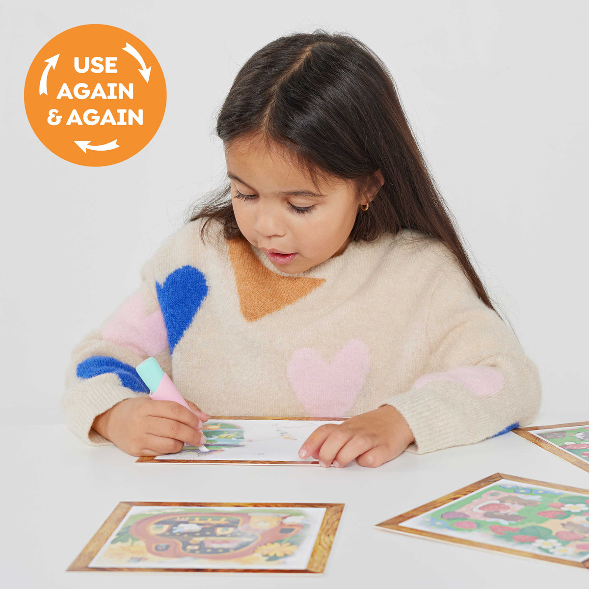 Tiger Tribe Magic Painting World - Safari Adventures in Single