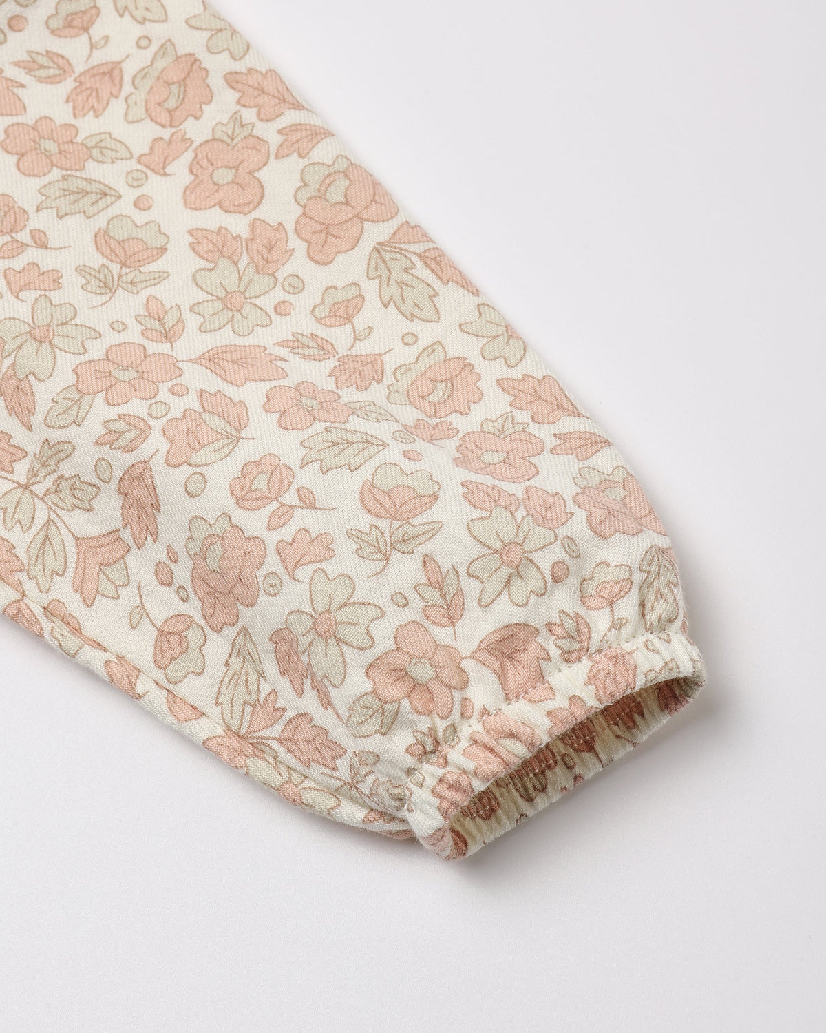 Quincy Mae Thalia Romper Pink Blossom in IVORY