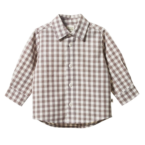 Nature Baby - Ira Button Up - Cub Check (NBW25)