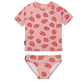 Crywolf - Short Sleeve Rash Set - Strawberry (Lucky Days)