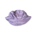 Grown Bubble Terry Towelling Bucket Hat - Mauve in Single