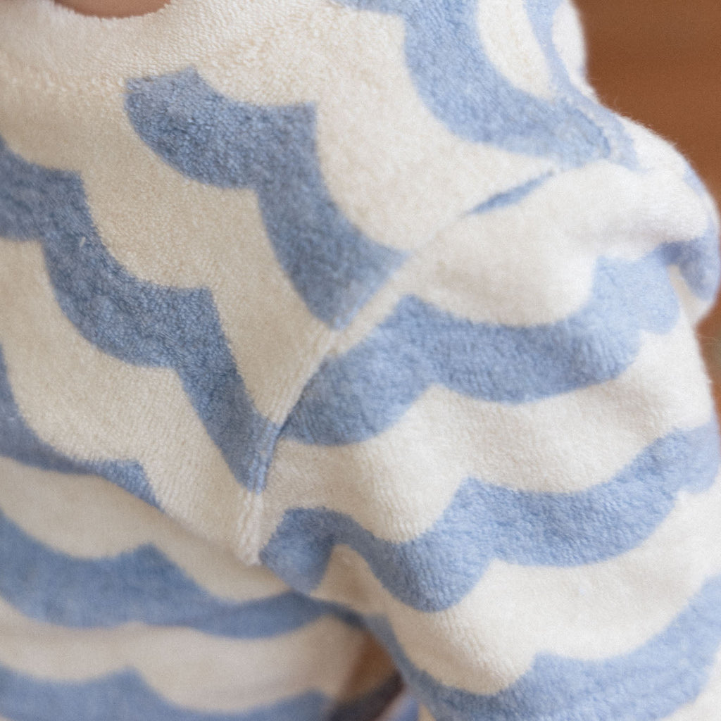 Nature Baby RIVER TEE TERRY in Waves Print