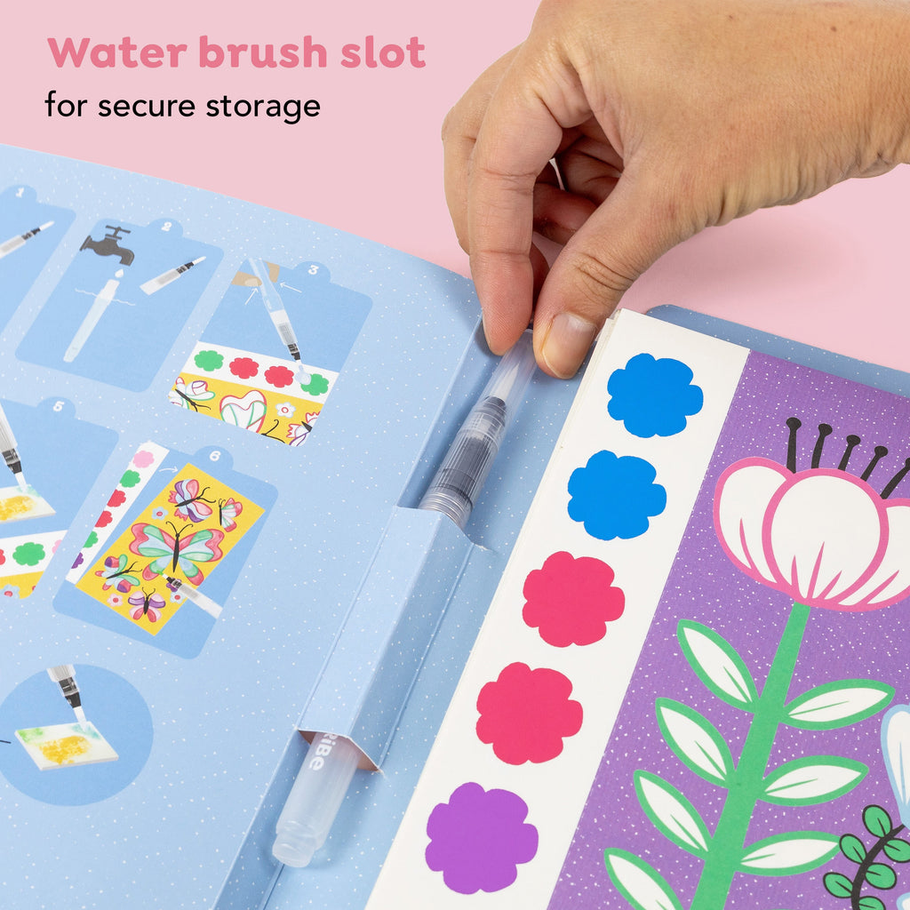 Tiger Tribe Paint a Picture Set - Butterflies & Flowers in Single