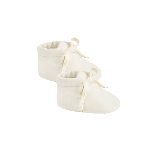 Quincy Mae - Baby Booties - Ivory (QM24)