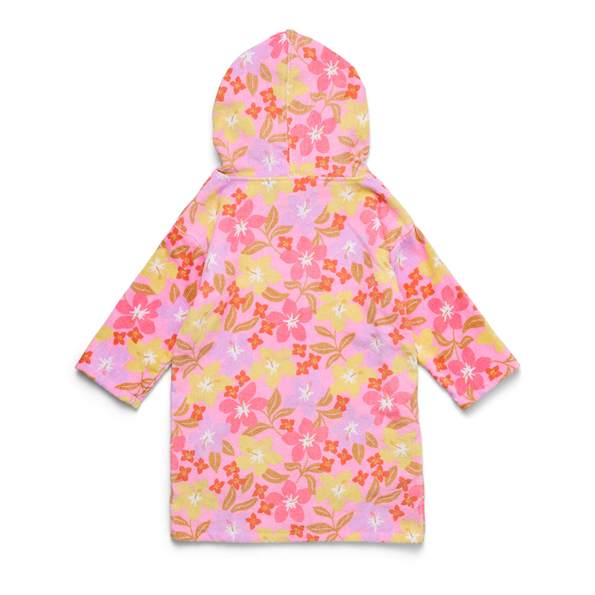 Crywolf ZIP-UP TOWEL Hibiscus Daze in Single