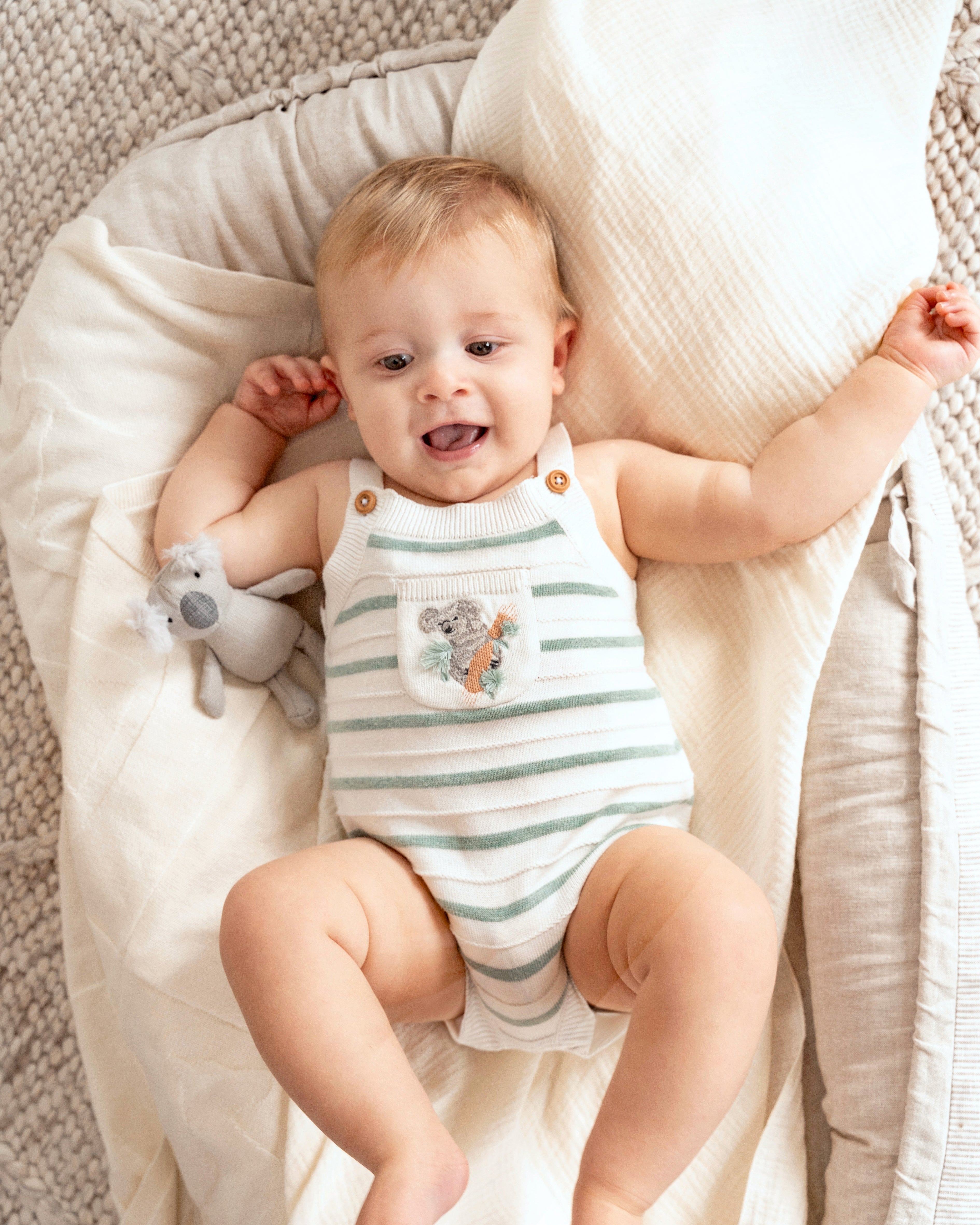 Fox & Finch TAYLOR ORGANIC KNITTED BODYSUIT in Single