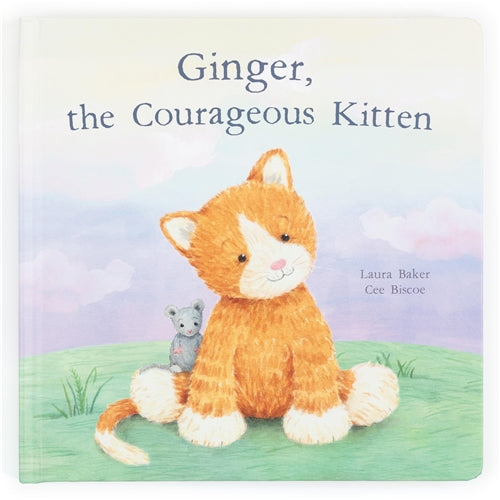 Jellycat - Ginger, the Courageous Kitten Book