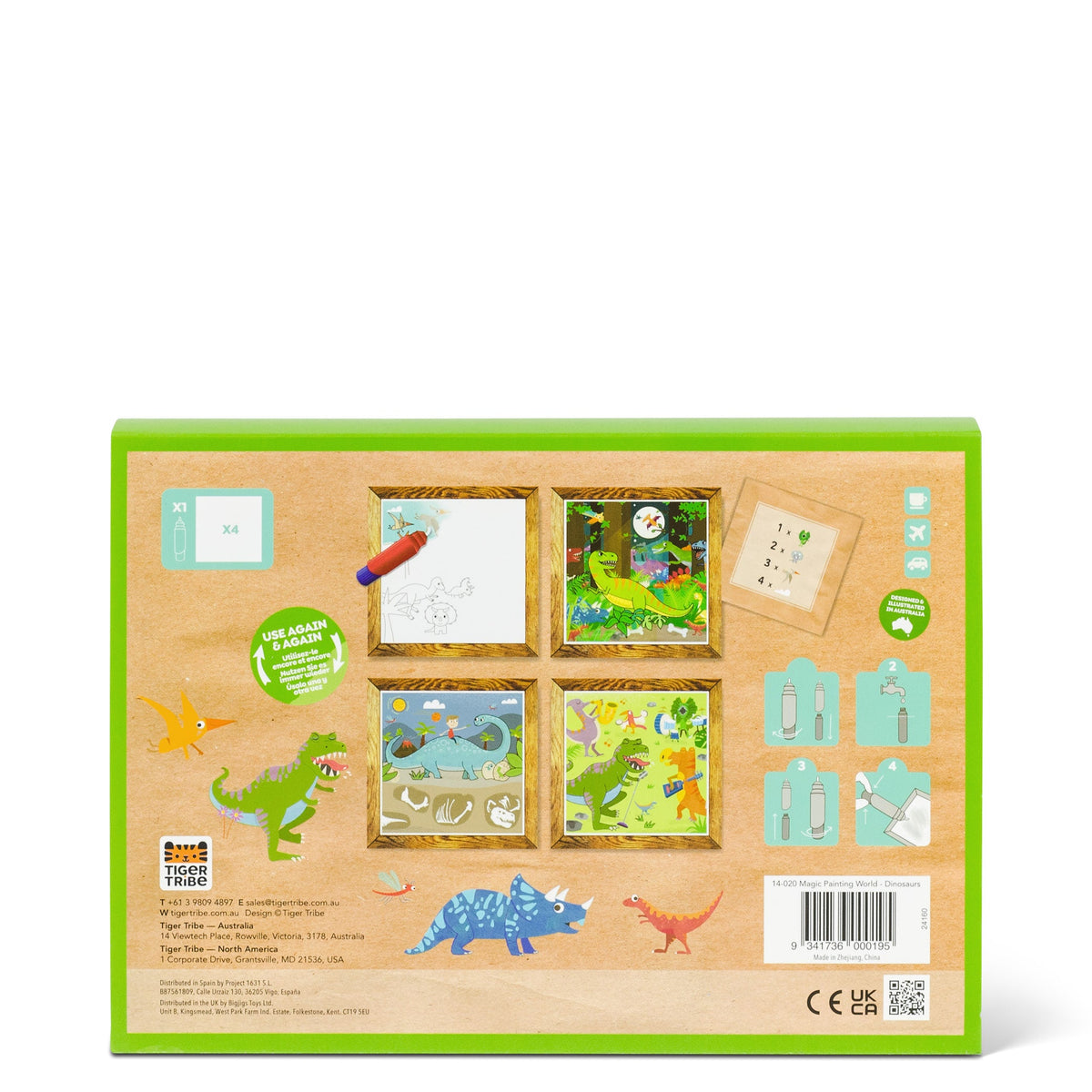 Tiger Tribe Magic Painting World - Dinosaurs in Single