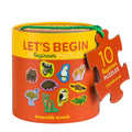 Crocodile Creek - Lets Begin Puzzle 2pc - Aussie Animals