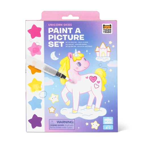 Tiger Tribe - Paint-a-Picture Set - Unicorn Skies