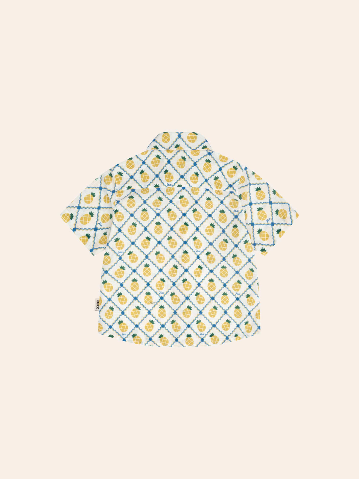 HUXBABY Pineapple Tile S/Slv Shirt in Single