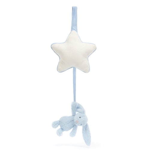 Jellycat - Bashful Blue Bunny Musical Pull
