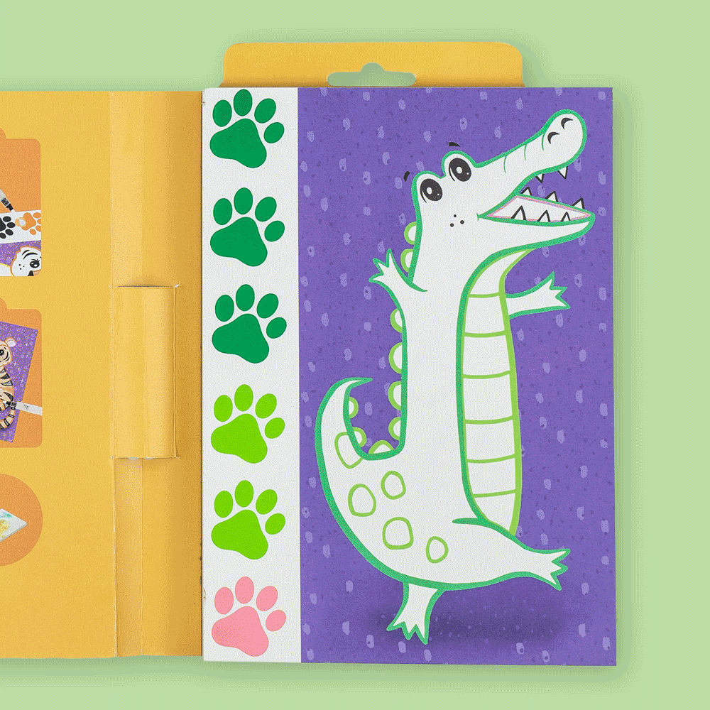 Tiger Tribe Paint a Picture Set - Wild Animals in Single