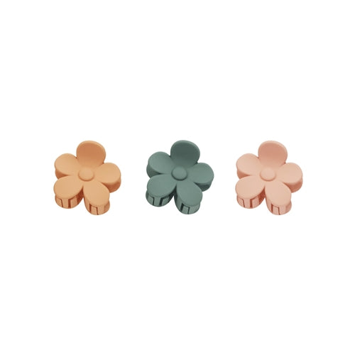 Rylee + Cru - Flower Hair Clip - GFruit/Euc/Pink