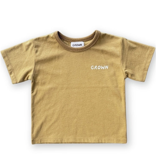 Grown - Sunshine Tee - Mustard (GS25)