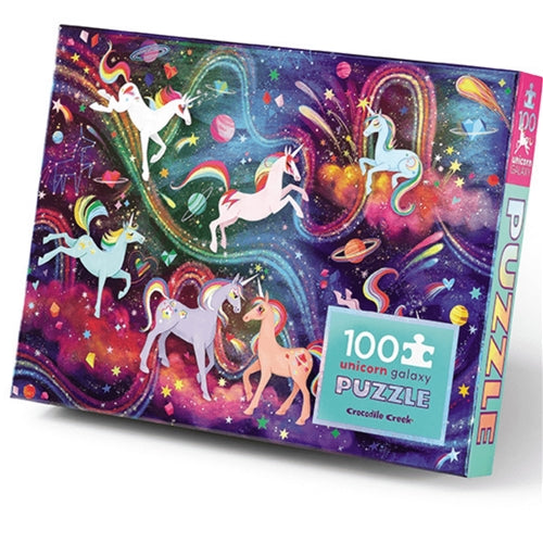 Crocodile Creek - Holographic Puzzle 100 pc - Unicorn Galaxy