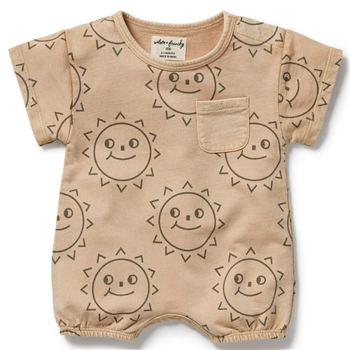 Wilson & Frenchy - Happy Days Organic Sweat Growsuit (WFS25)