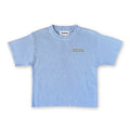 Grown - Organic Ribbed Knit Logo Tee - Ocean (HOL25)