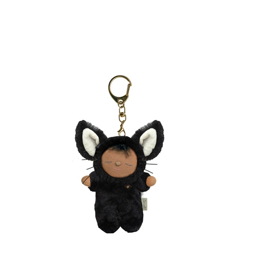 Olli Ella - Cozy Bag Charm - Cat Nox