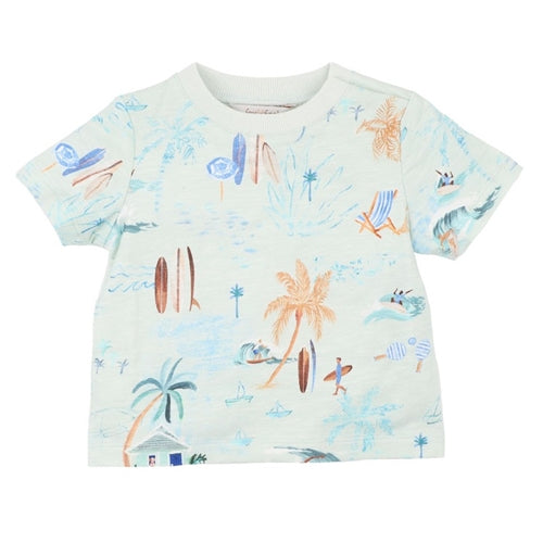 Fox & Finch - Surfs Up Print Tee (0-2)