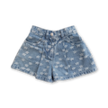 Grown Daisy Denim Swing Shorts in Single