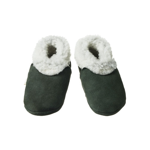 Nature Baby - Lambskin Booties - Thyme