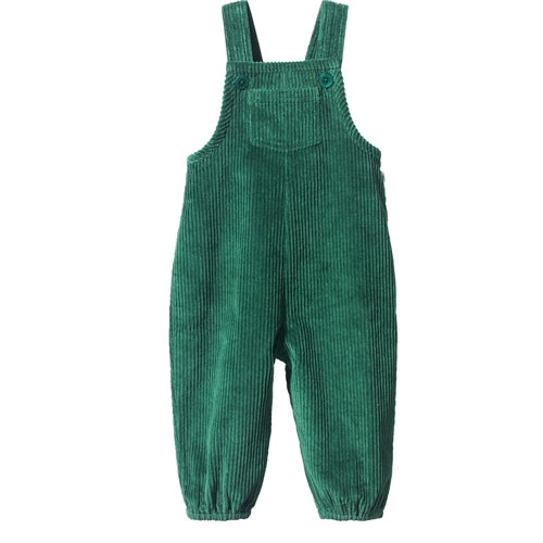 Nature Baby - Tipper Overalls Cord - Pine (NBW25)