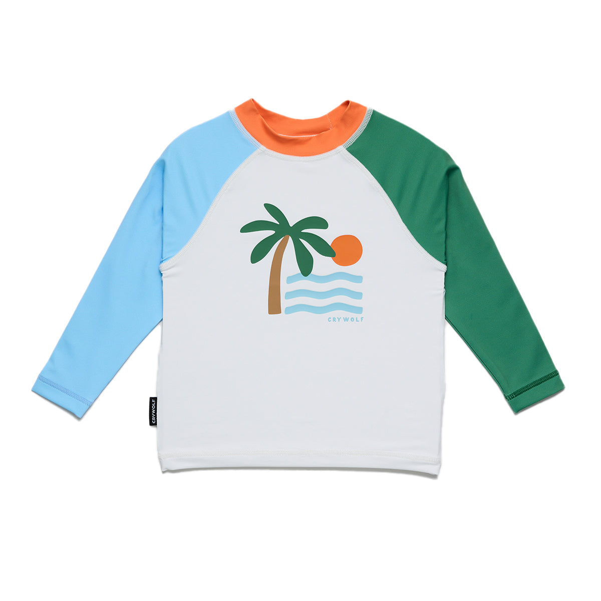 Crywolf BABY RASH VEST Seaside Colourblock in Single