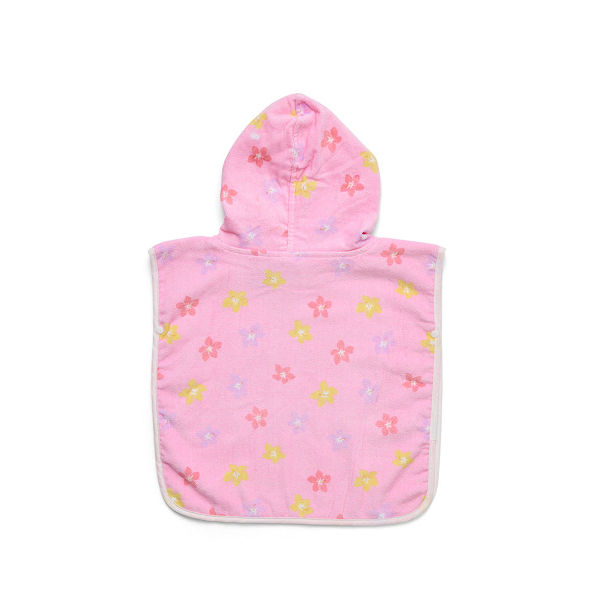 Crywolf BABY HOODED TOWEL Hibiscus Bloom in Single