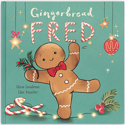 Jellycat - Gingerbread Fred Book