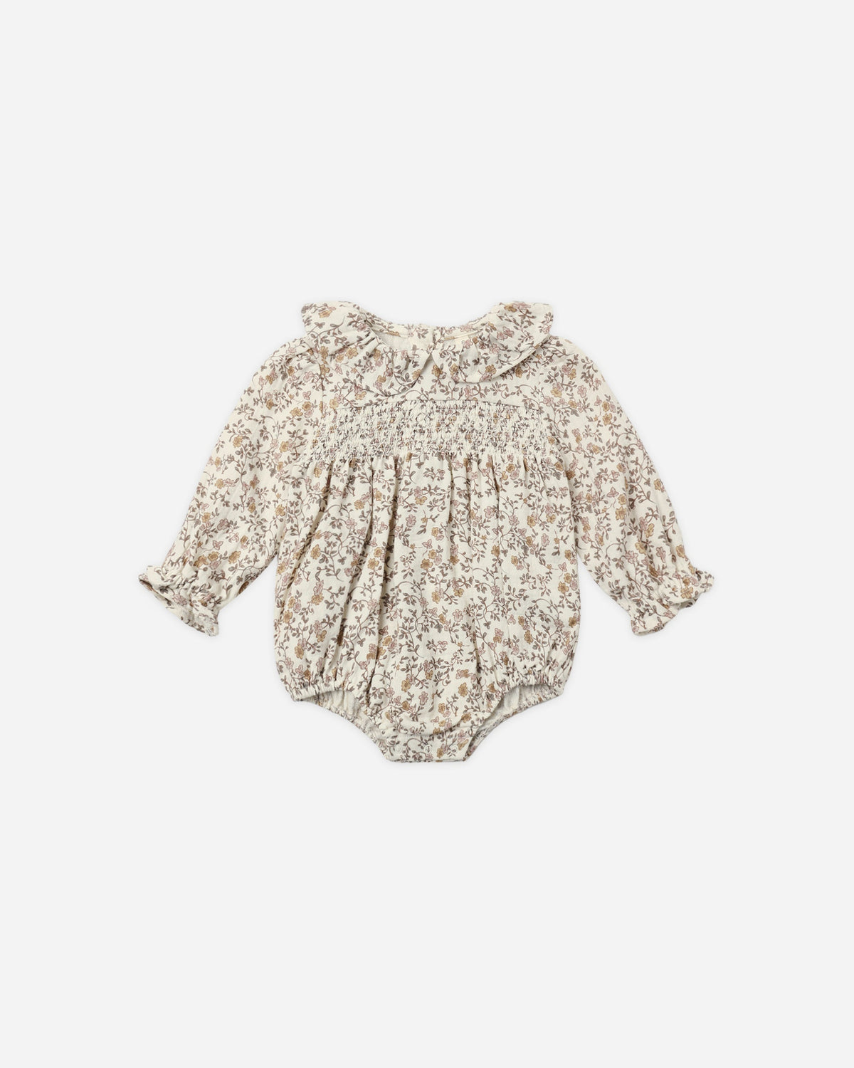 Quincy Mae Callie Romper Posy in IVORY