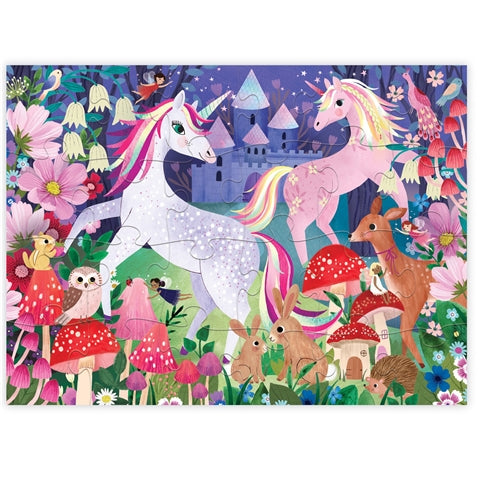 Crocodile Creek - Little Building Puzzle 24 pc - Unicorn Castle