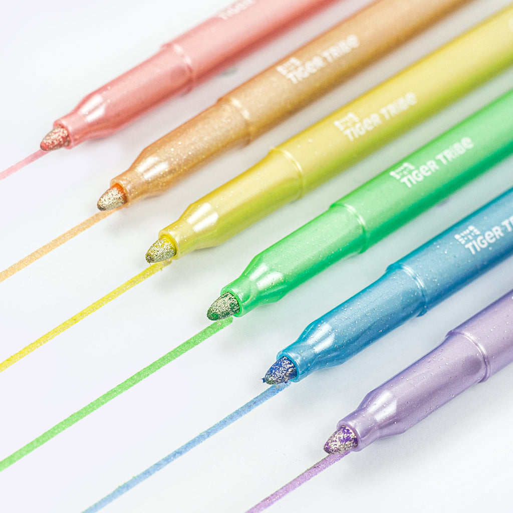 Tiger Tribe Shimmer Markers in Single