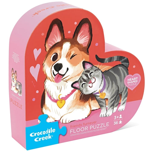 Crocodile Creek - Classic Floor Puzzle 36pc - Friends Furrever